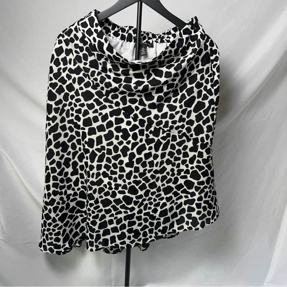INC International Concepts Monochrome Patterned Blouse